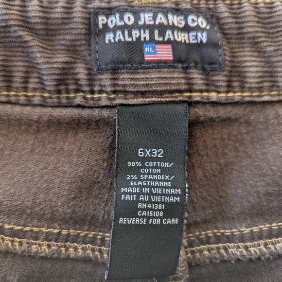 Ralph Lauren Brown Flare Pants with Boot Cut Style - Picture 6 of 6